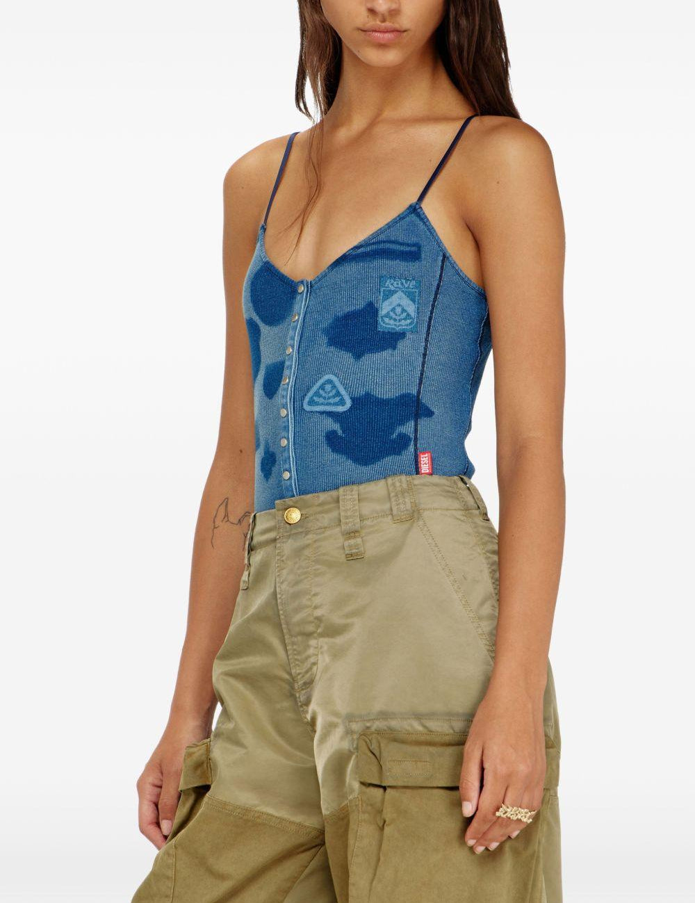 Body T-Ley in denim indigo 