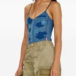 Body T-Ley in denim indigo 