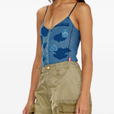 Body T-Ley in denim indigo 