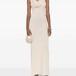 Abito lungo Wren in avorio Aya Muse - donna 