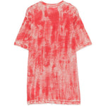 T-shirt girocollo stampata in rosso Comme des garcons - donna 
