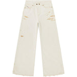 Jeans a gamba larga D-SIRE del 1996 in avorio Diesel - donna 