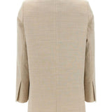 Blazer monopetto acacia in beige Maxmara - donna 