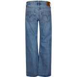 Jeans a cinque tasche con effetto vissuto in blu Levi's - donna 