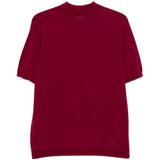 Polo a maniche corte in rosso Kangra - uomo 