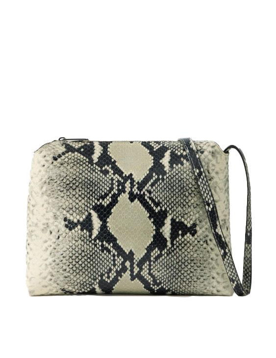 Borsa a tracolla Lina in pelle in beige Khaite - donna 