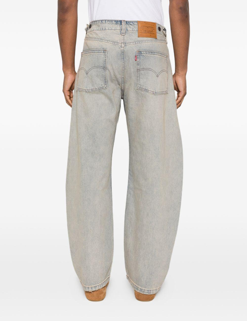 Jeans con toppa con logo in blu Levi's - uomo 
