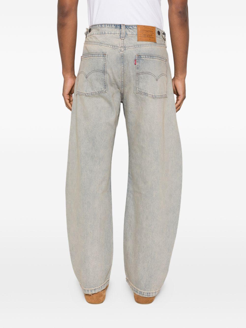 Jeans con toppa con logo in blu Levi's - uomo 