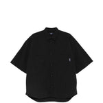 Camicia a maniche corte in nero Comme des garcons homme - uomo 