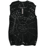 Top con stampa grafica in nero Rick owens - uomo 