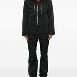 Giacca con cappuccio e zip da neve in nero The north face - uomo 