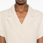 Tuta con culotte avvolgente in avorio Maxmara weekend - donna 