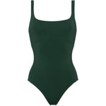 Costume da bagno arnaque con scollo quadrato in verde Eres - donna 