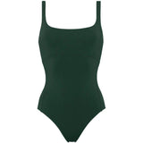 Costume da bagno arnaque con scollo quadrato in verde Eres - donna 