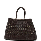 Borsa a mano santa cano in marrone Dragon diffusion - donna 