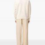 Maglione con logo in avorio Ami Paris - unisex 
