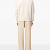 Maglione con logo in avorio Ami Paris - unisex 