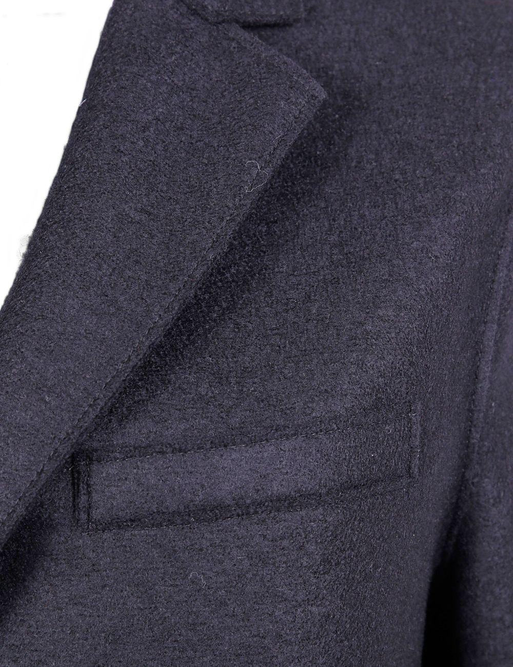 Cappotto monopetto in nero Harris wharf london - donna 