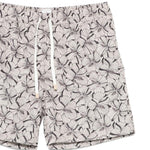 Pantaloncini da bagno con motivo geometrico in nero Eleventy - uomo 