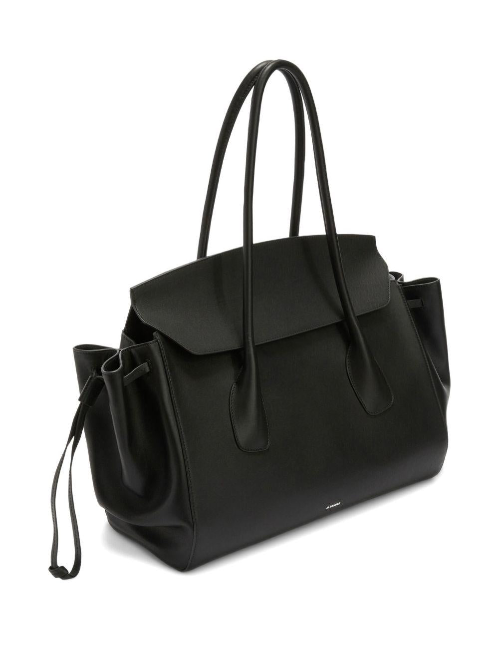 Borsa tote Voyage media in nero Jil sander - donna 