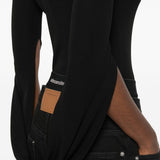 Top a maniche lunghe unite dietro in nero Alexander wang - donna 