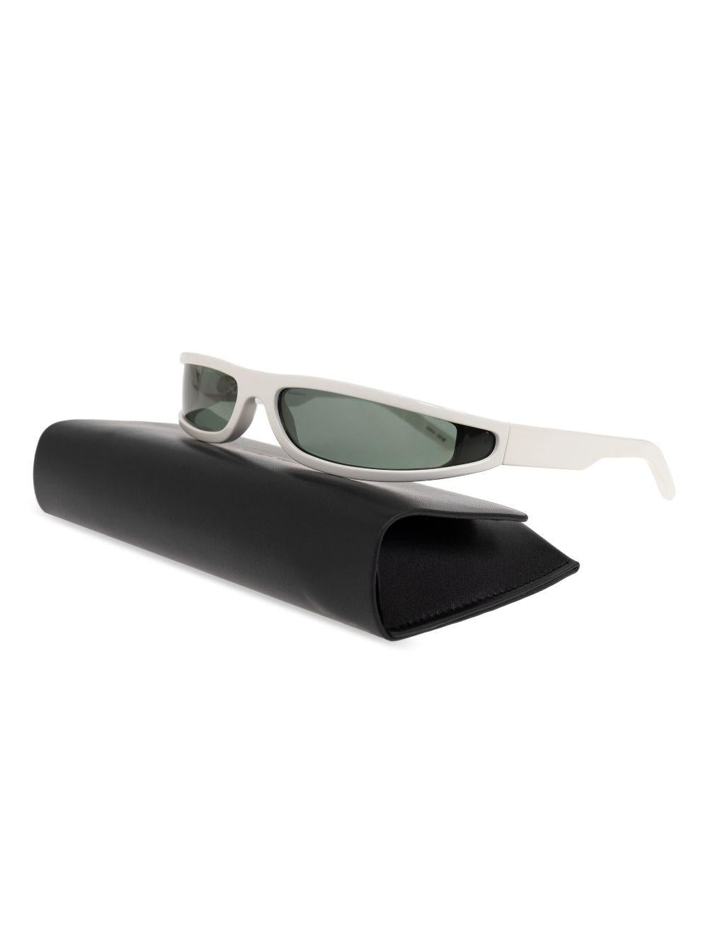 Occhiali da sole Fog in bianco Rick owens - unisex 