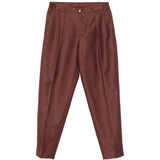Pantaloni a pieghe con elastico in vita in rosso  Briglia 1949- donna 