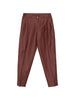 Pantaloni a pieghe con elastico in vita in rosso  Briglia 1949- donna
