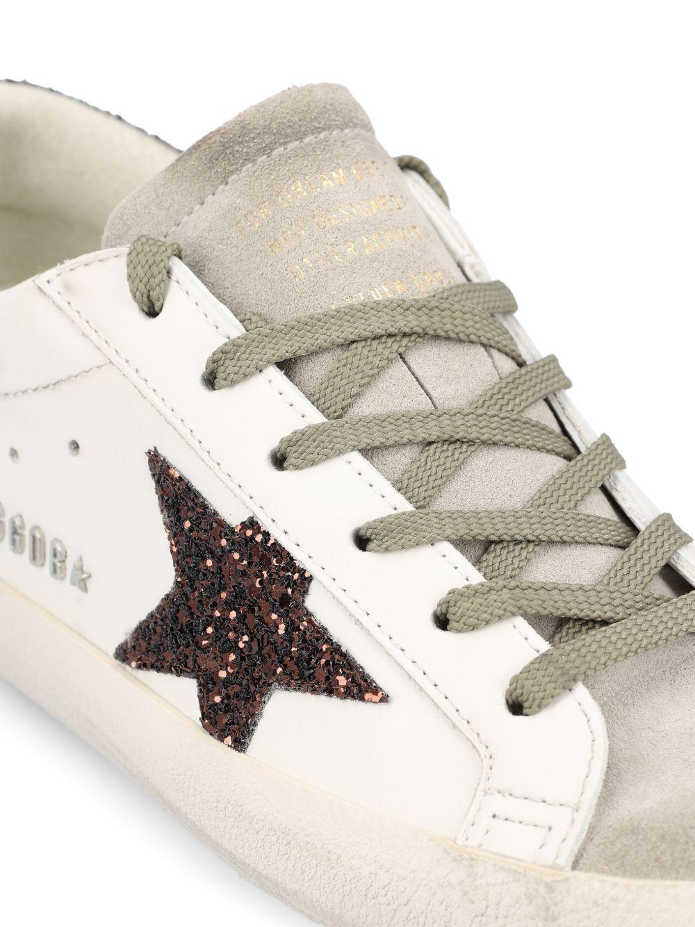Sneakers super star  in bianco Golden goose - donna 