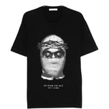 T-shirt Mask Corona in nero Ih nom uh nit - uomo 