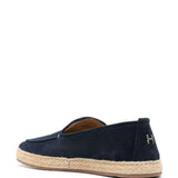Espadrillas in camoscio in blu Henderson baracco - uomo 