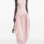 Abito con gonna drappeggiata in rosa Magda butrym - donna 