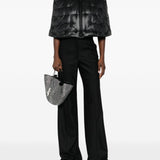 Mantella imbottita in nero Amen - donna 