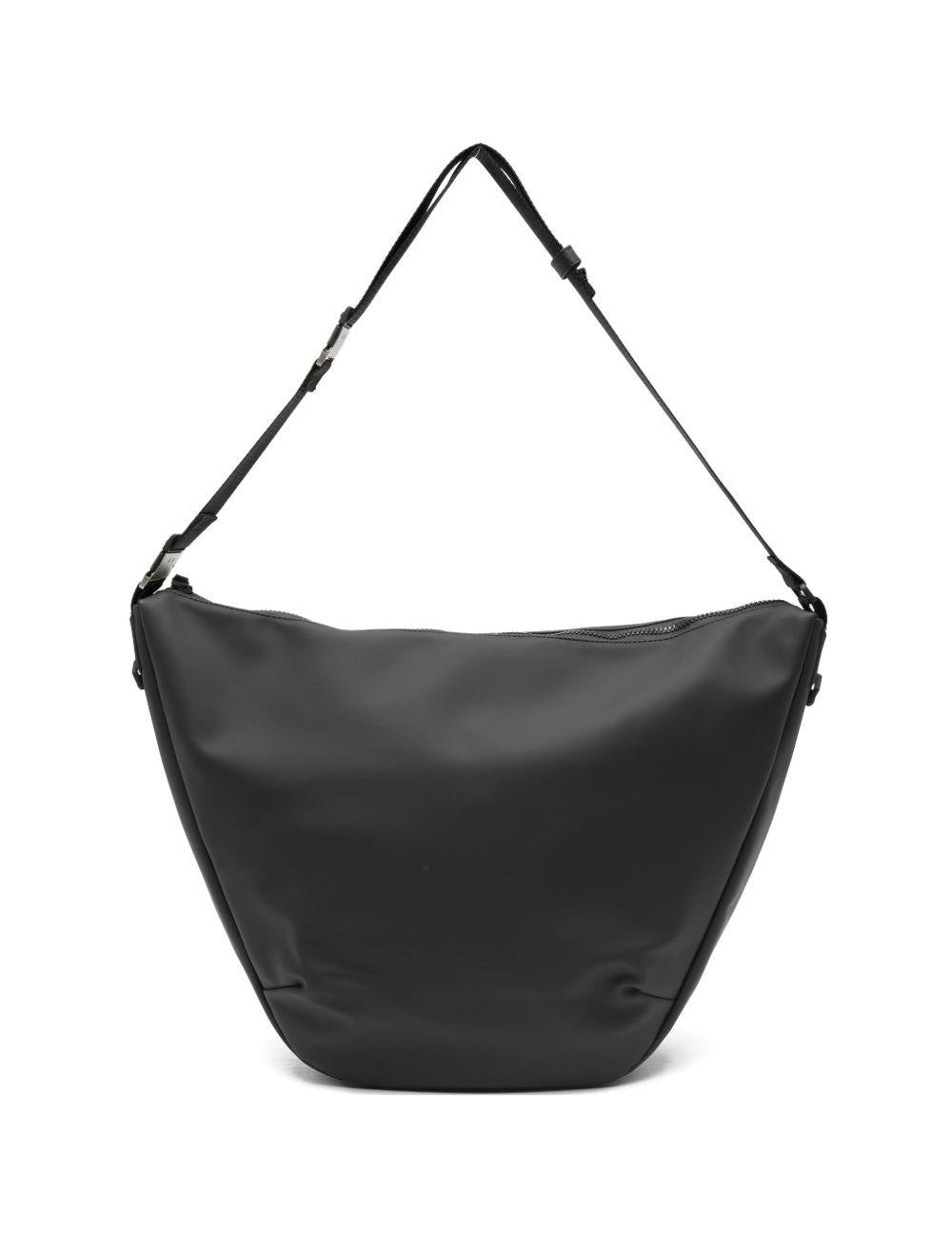 Borsa a spalla Valeria grande in nero Rains - unisex 