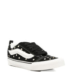 Sneakers knu skool con ricamo a fiori in nero 