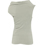 Top drappeggiato lola in grigio Rick owens lilies - donna 