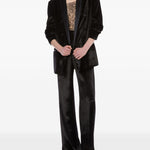 Blazer doppiiopetto in nero Alberta Ferretti - donna 
