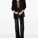 Blazer doppiiopetto in nero Alberta Ferretti - donna 