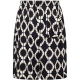 Shorts con coulisse in nero Laneus - uomo 