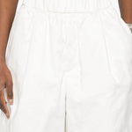 Shorts plato in bianco dries van noten - donna 
