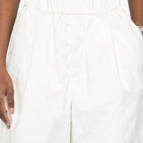 Shorts plato in bianco dries van noten - donna 