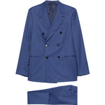 Completo doppiopetto Norma in blu Caruso - uomo 