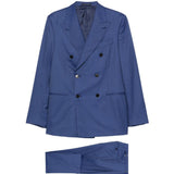 Completo doppiopetto Norma in blu Caruso - uomo 