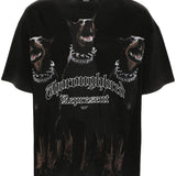 T-shirt Thoroughbred in nero Represent - uomo 