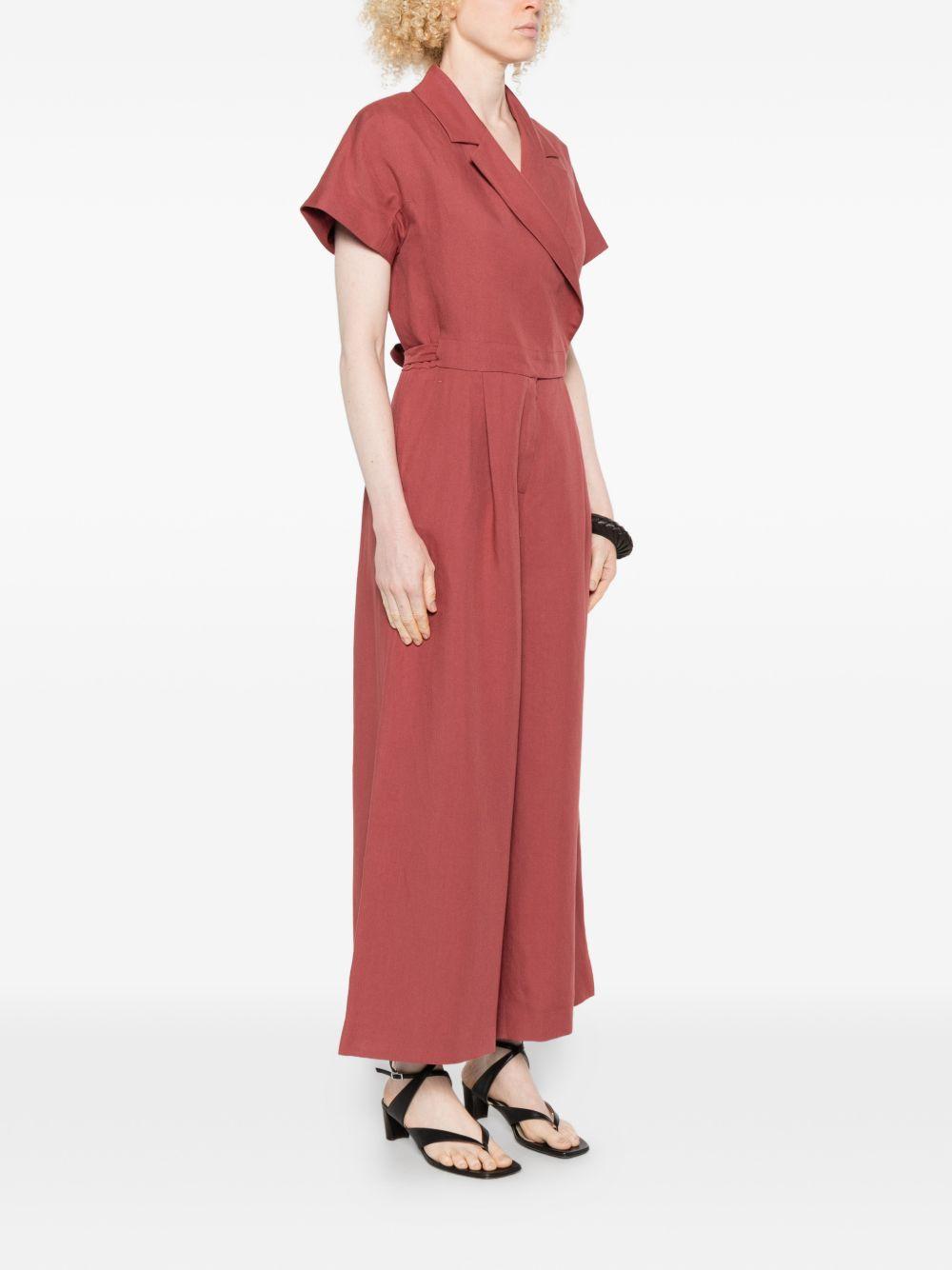 Tuta intera a gamba ampia in rosa Maxmara weekend - donna 