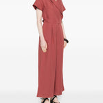 Tuta intera a gamba ampia in rosa Maxmara weekend - donna 