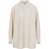 Camicia con nodo in beige Lemaire - donna 