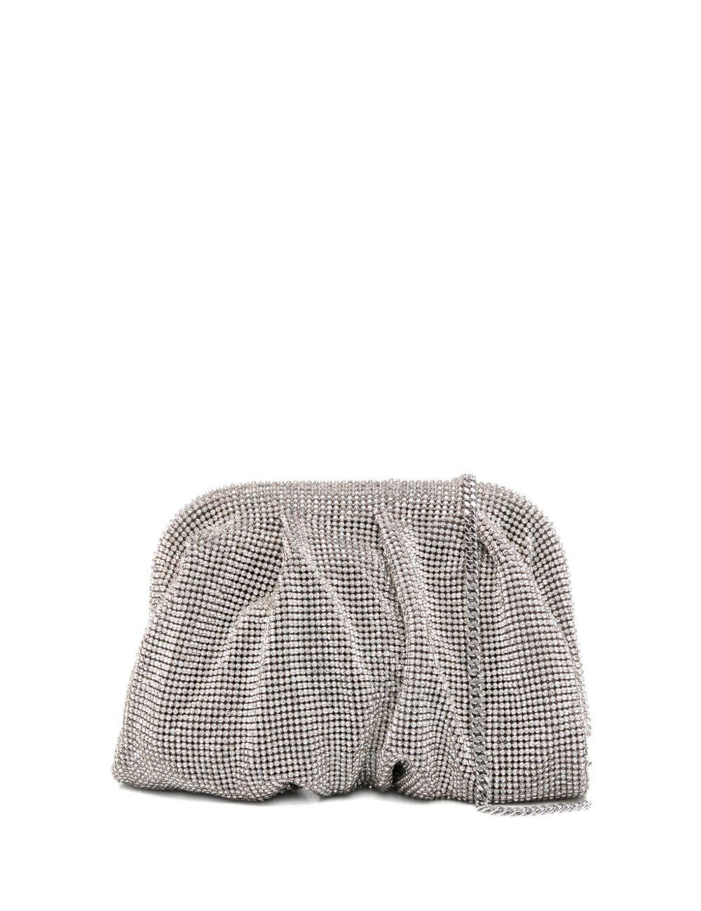 Clutch Venus con cristalli in argento Benedetta Bruzziches - donna 