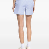 Shorts corti a righe in azzurro The attico - donna 