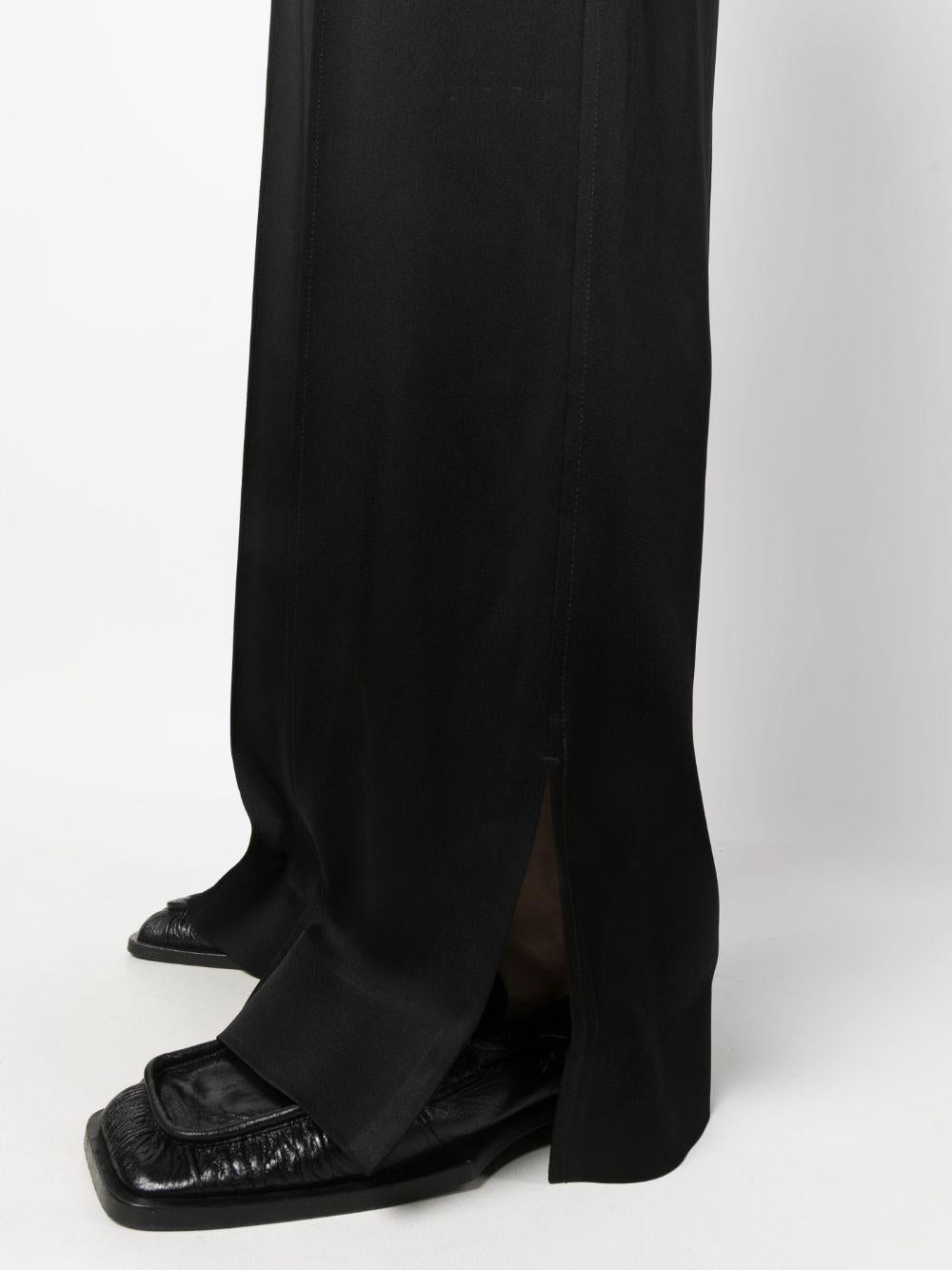 Pantaloni a gamba ampia in nero Jil Sander - donna 